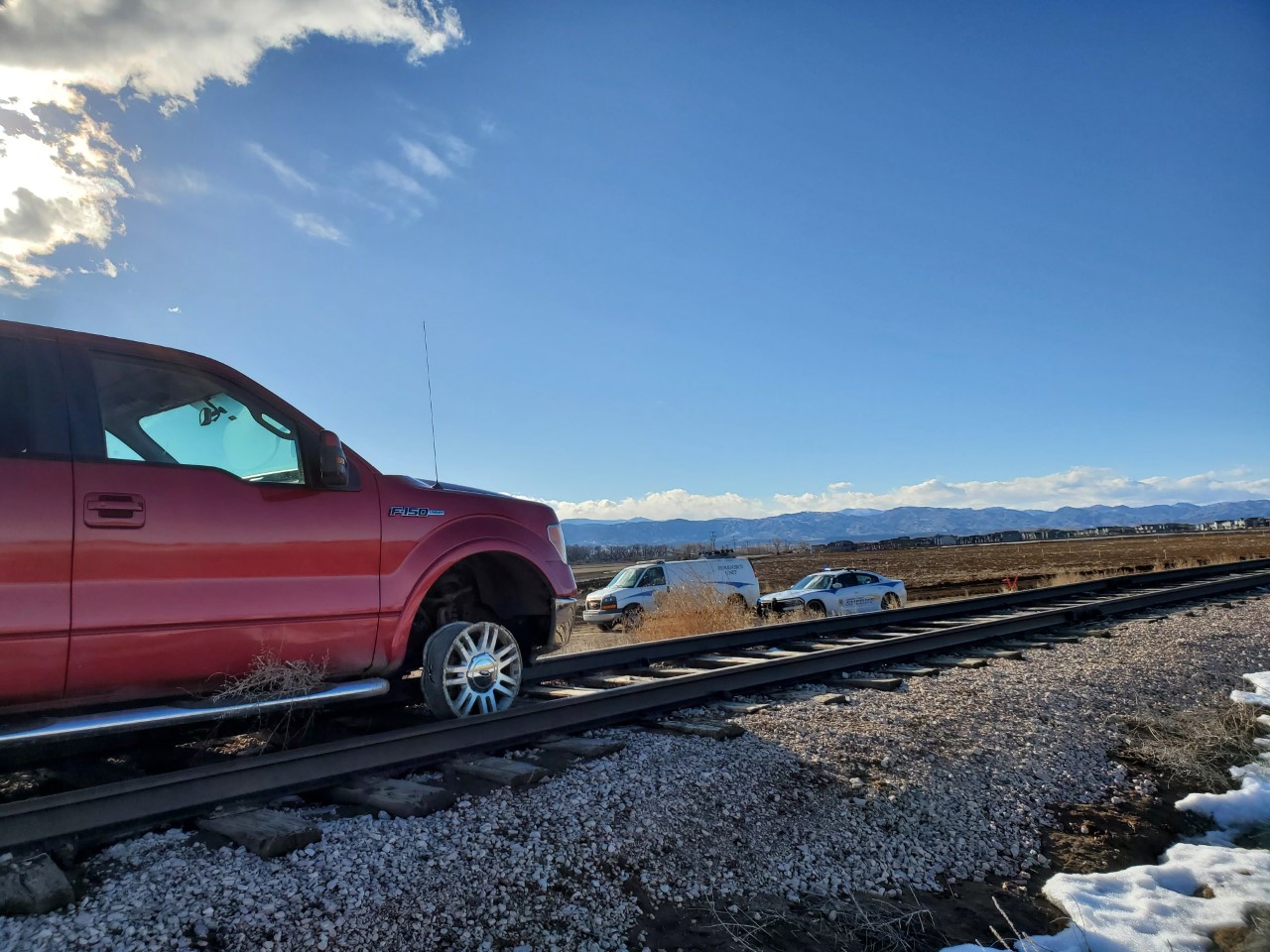 Larimer County deputies searching for suspect who stole two pickup trucks before taking off on stolen bicycle