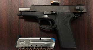 Loaded gun recovered from carjacking suspect
