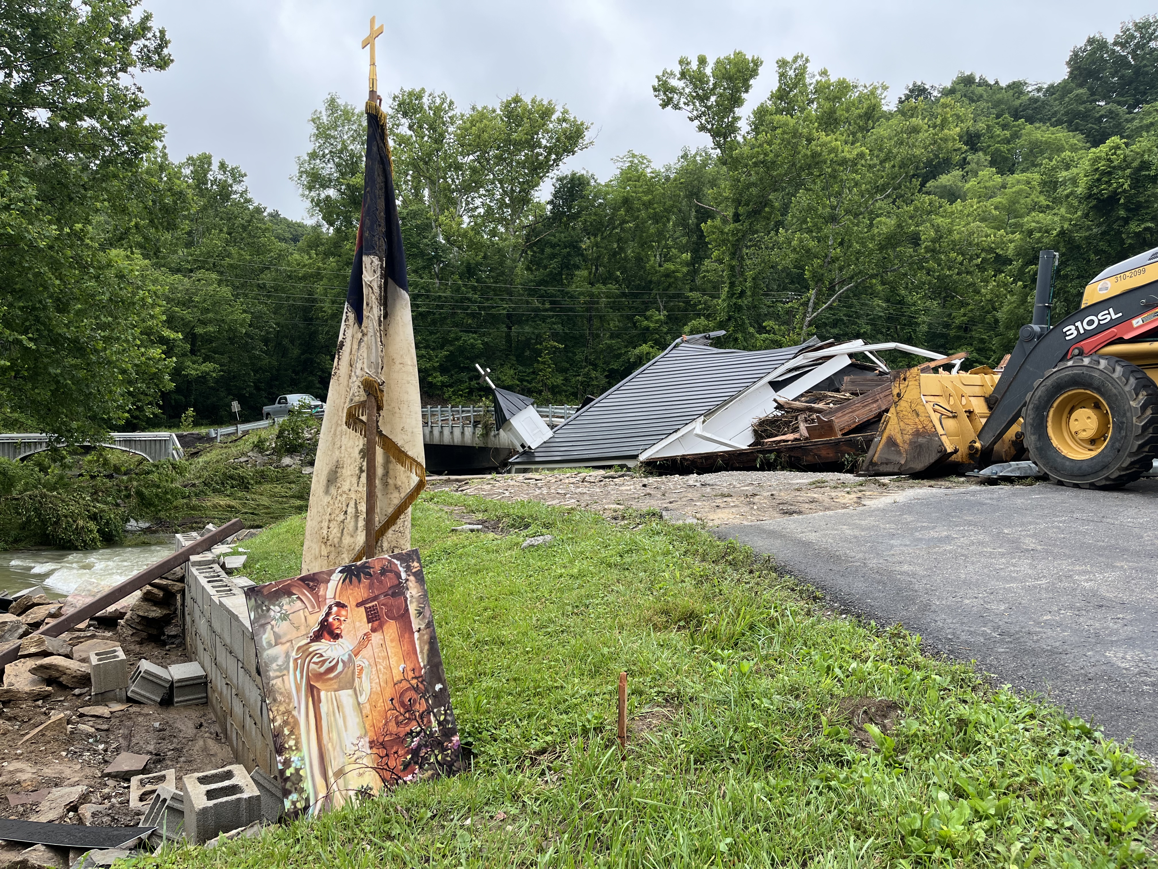 Million Church washed away by fatal flooding in Madison County