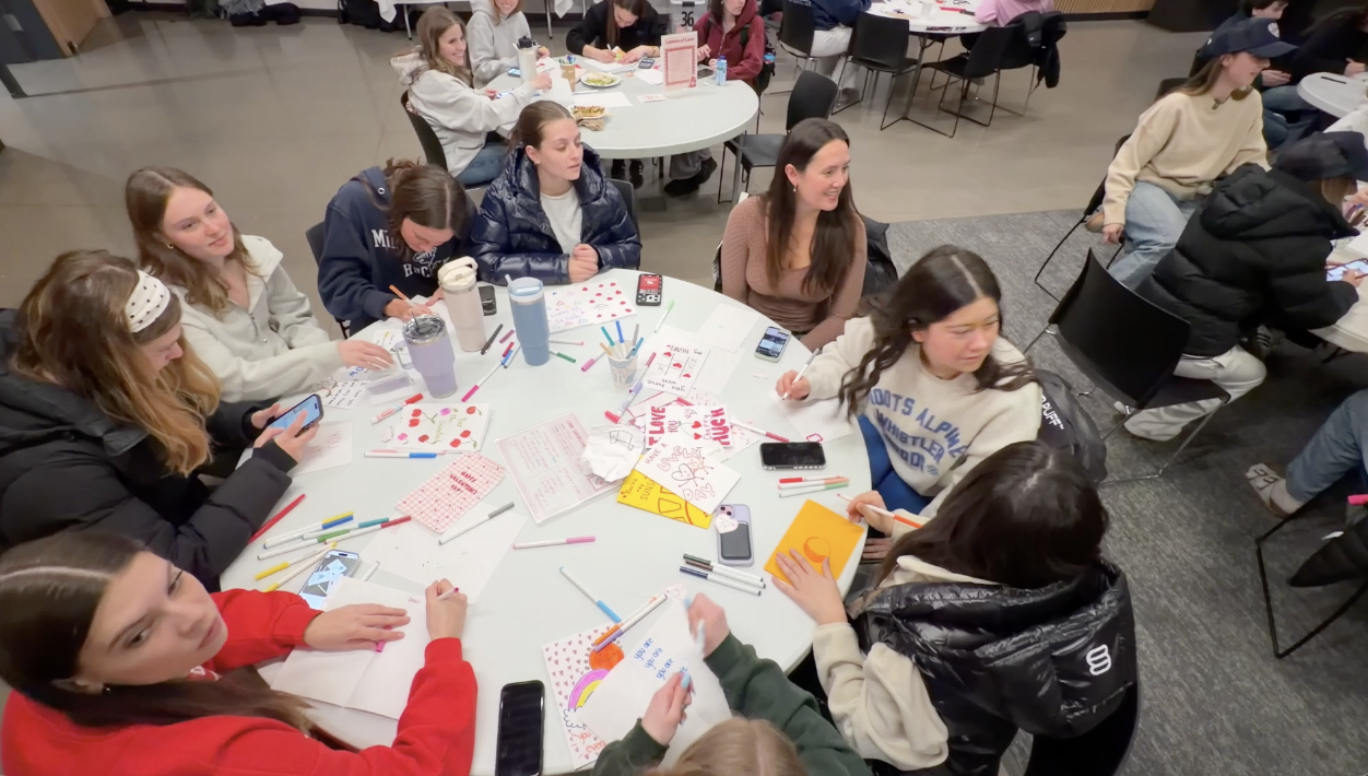 DU students create smiles for kids they've never met