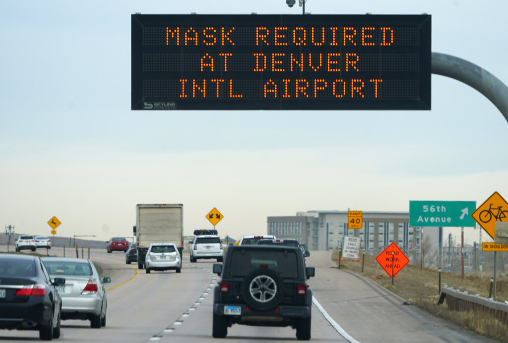Denver mask sign