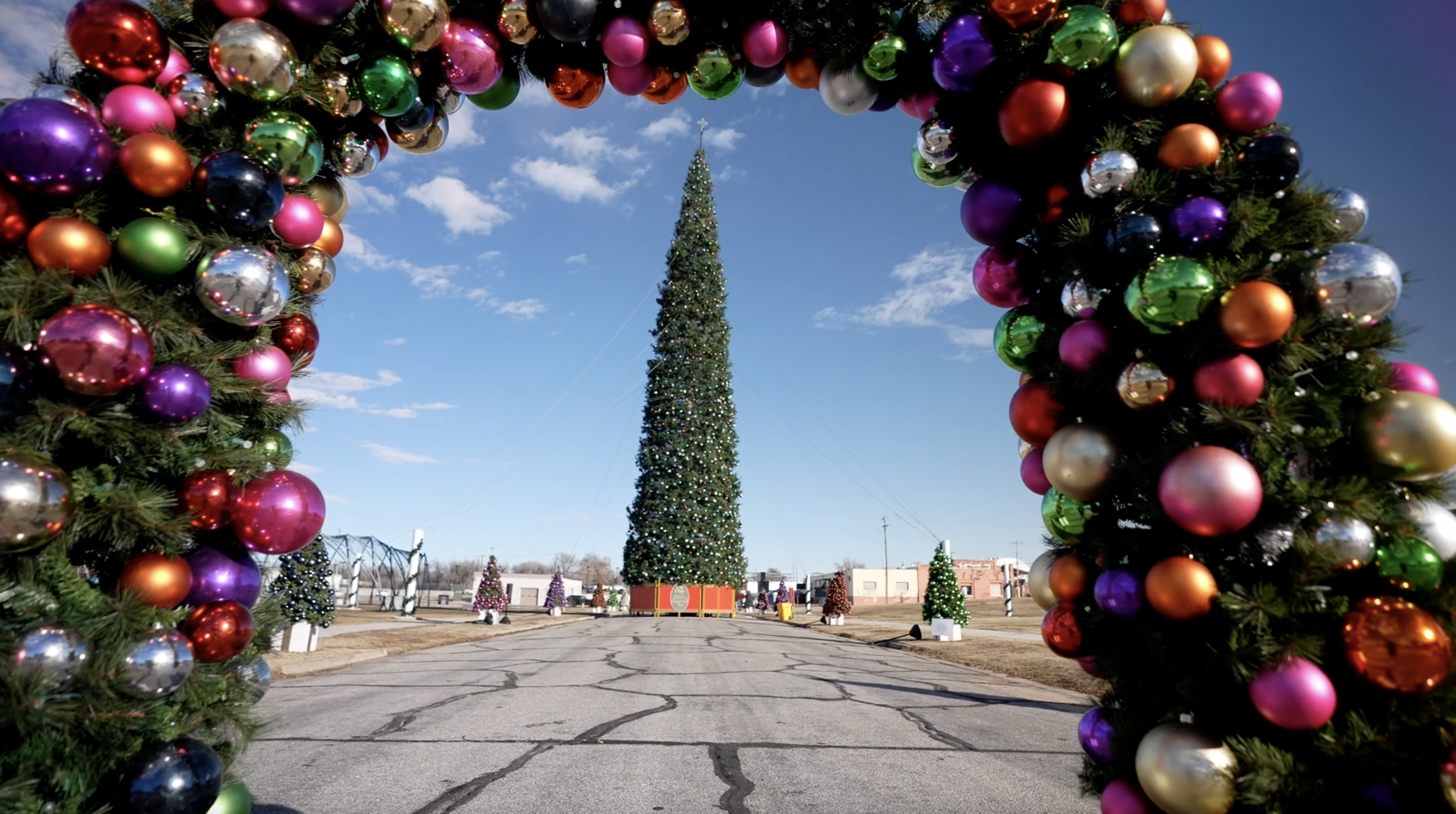 tallest christmas tree in the world