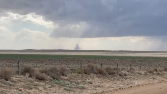 first landspout tornado of 2021 southwest of kit carson.png