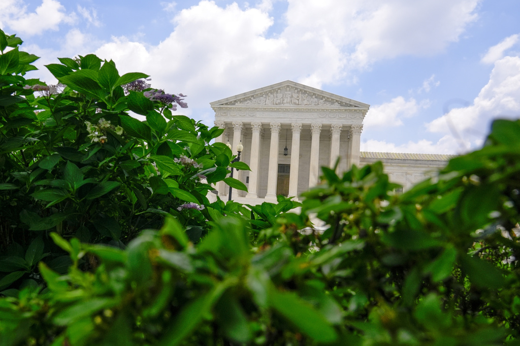 The U.S. Supreme Court is seen Monday, June 29, 2026, in Washington.