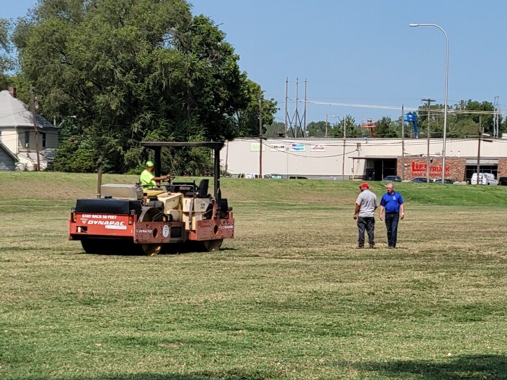 Kansas City Parks and Recreation restoring Missouri Wolverines field at Heim's Electric Park 