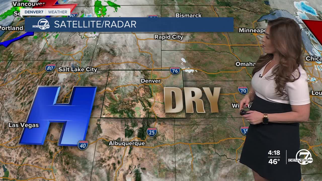 High Pressure Ushers in Above-Average Temperatures This Week