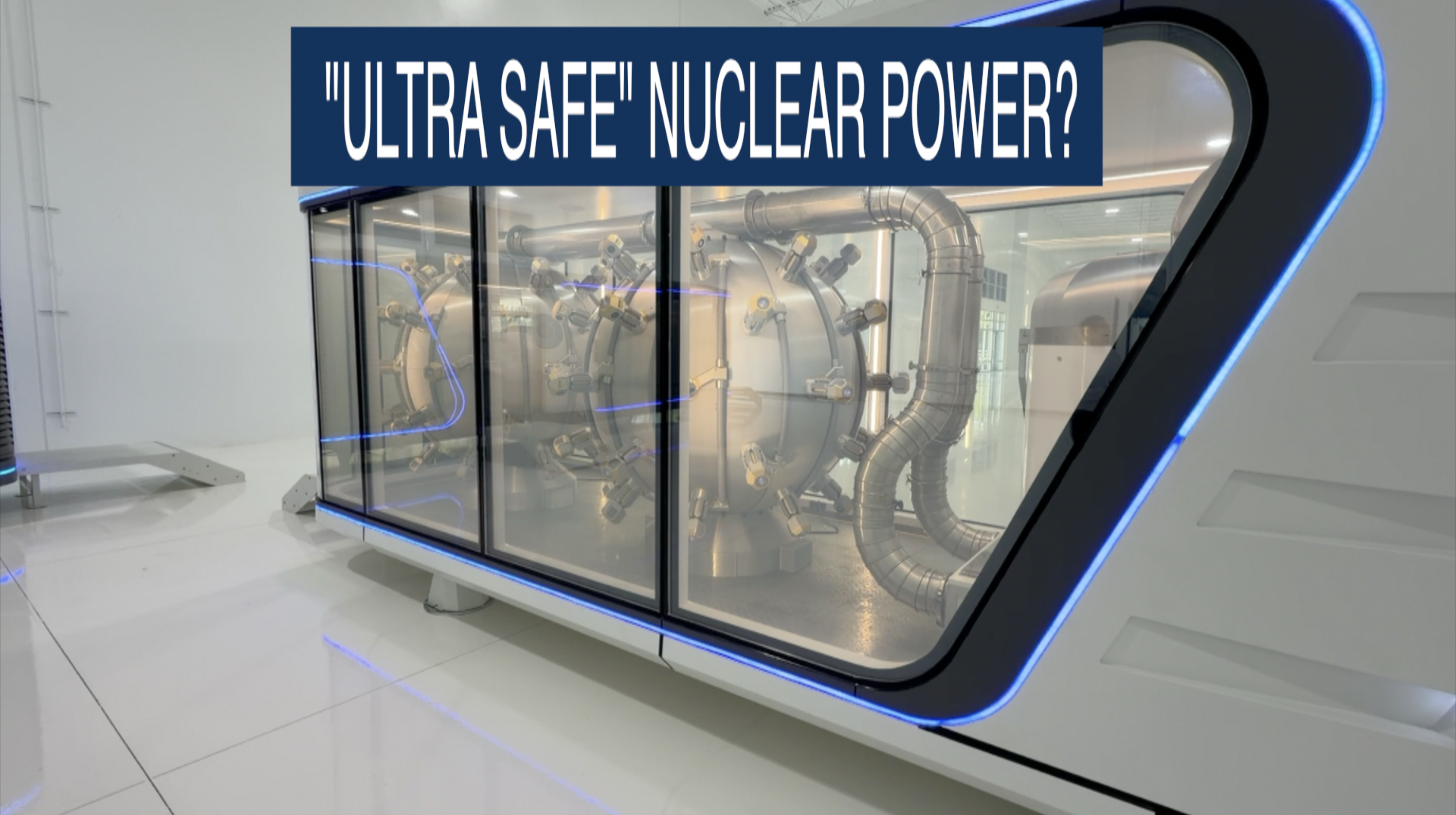 This is Ampera's new micro nuclear reactor, which they are calling "ultra safe".
