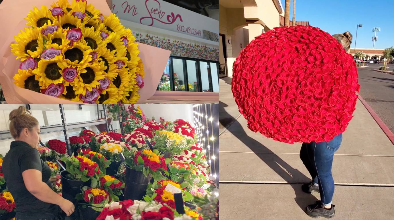 Florería Mi Sueño: a flower shop from Maryvale that's known for massive bouquets
