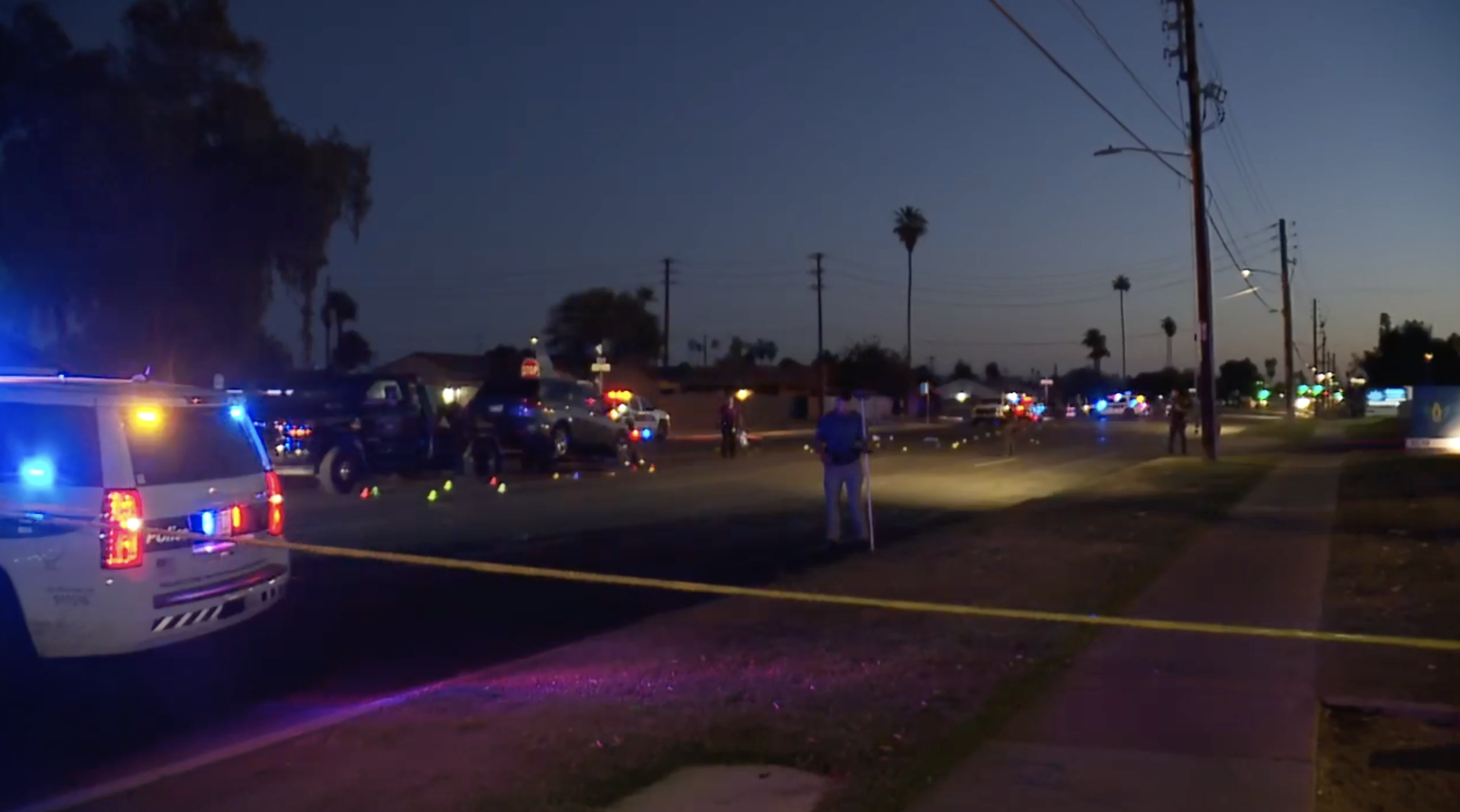 35th Ave and Royal Palm Rd ped crash