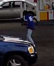 Cars involved in shots fired at gas station