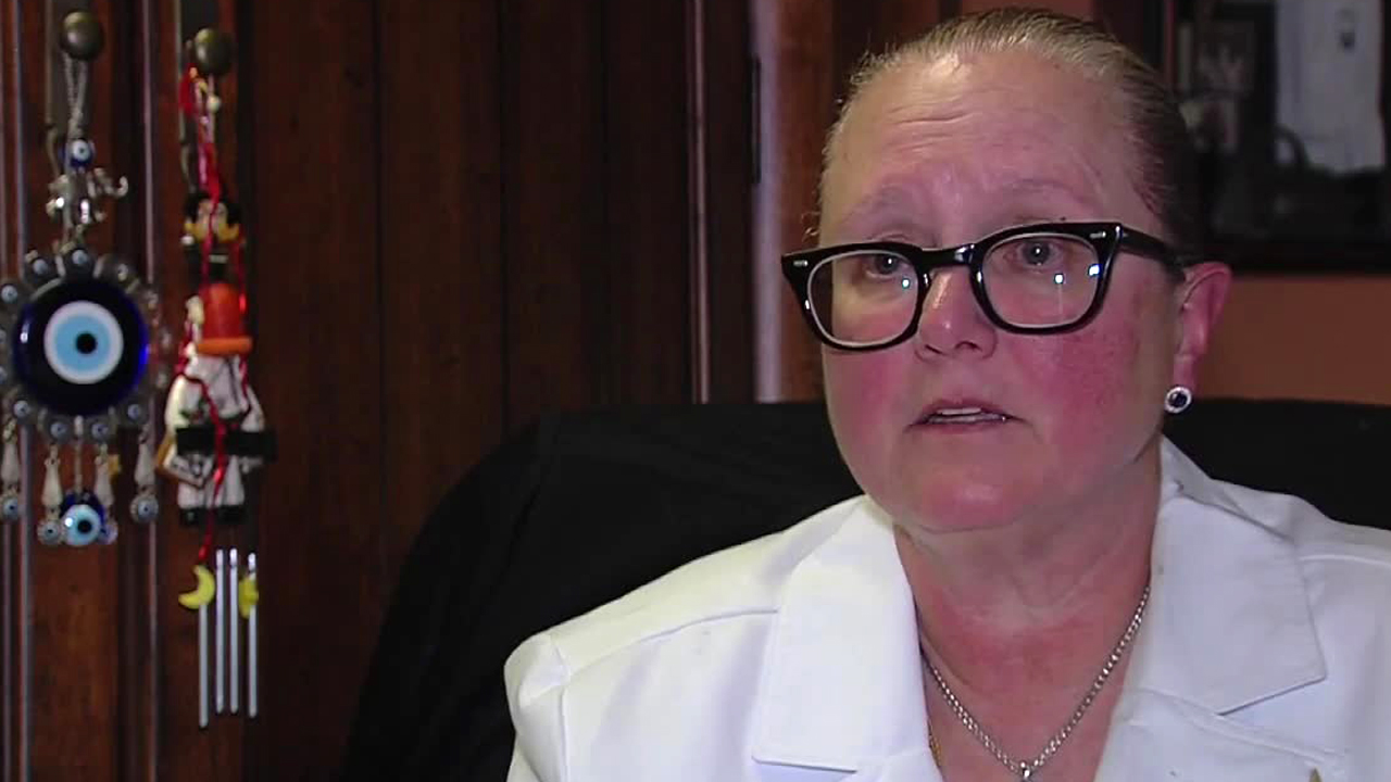 Dr. Leslie Diaz, an infectious disease specialist in northern Palm Beach County