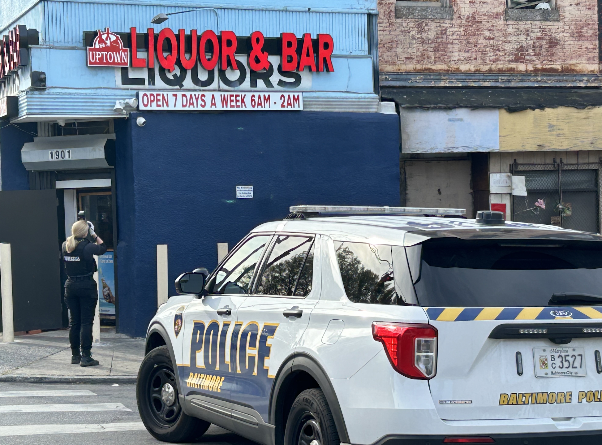 Double Homicide Baltimore City