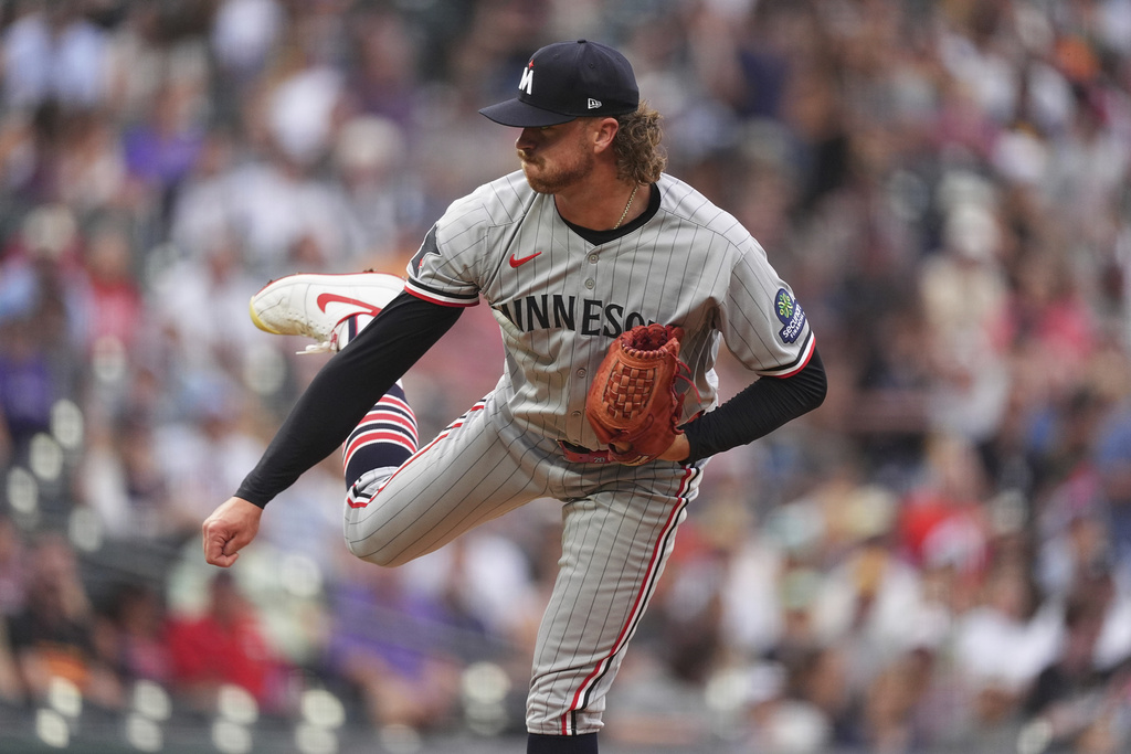 Twins Rockies Baseball