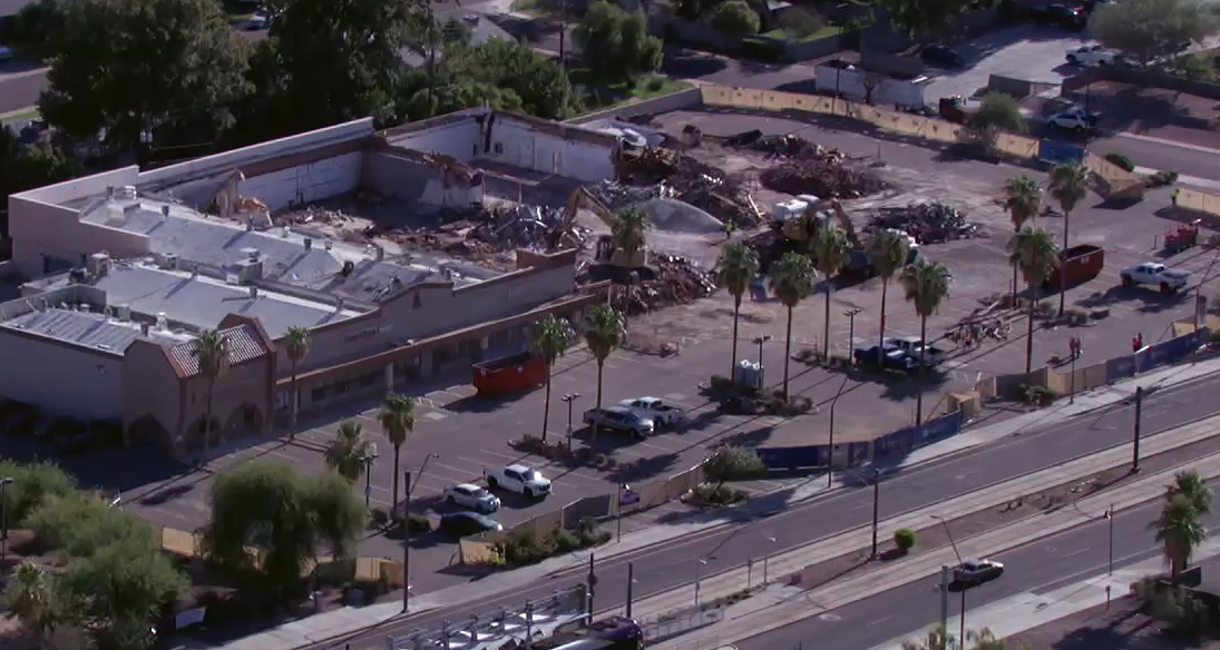 Dorsey Station demolition