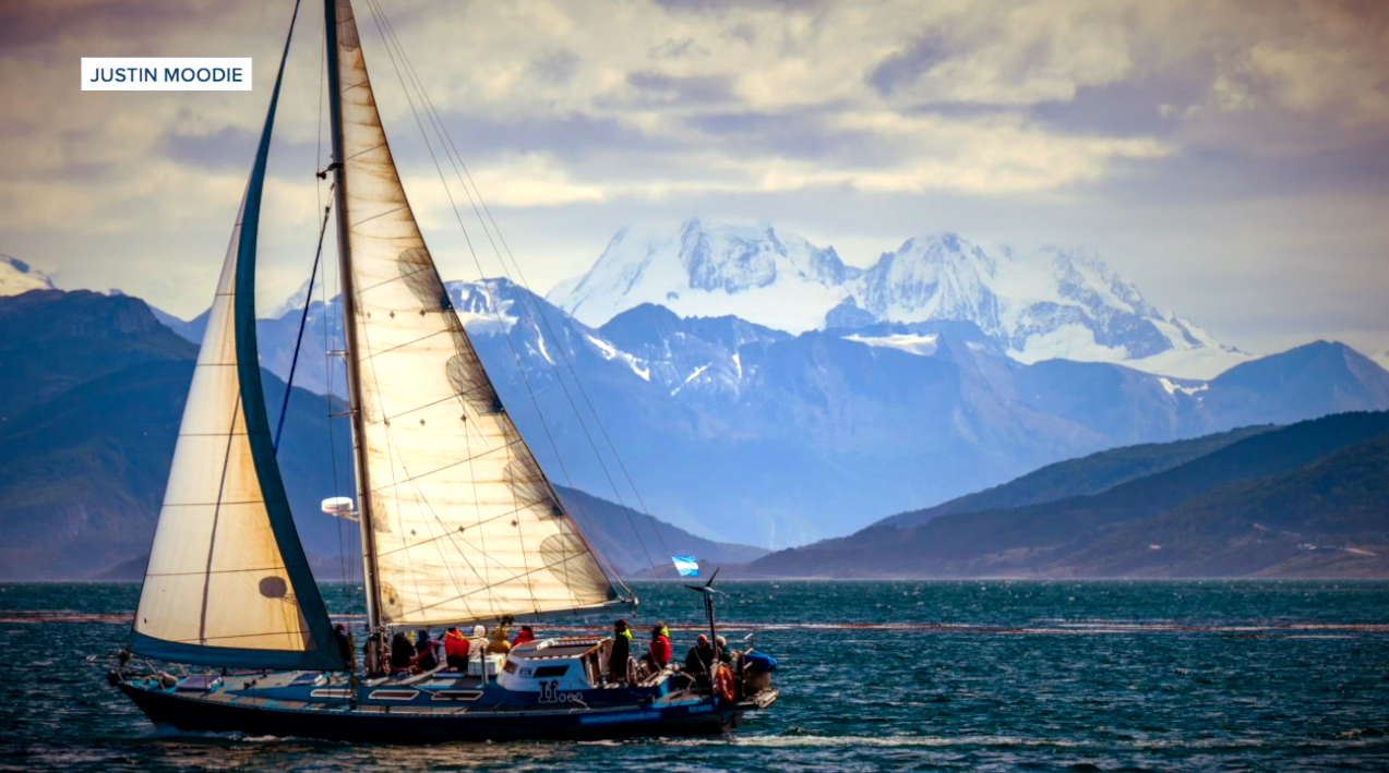 oceanside high teacher's photography in antartica