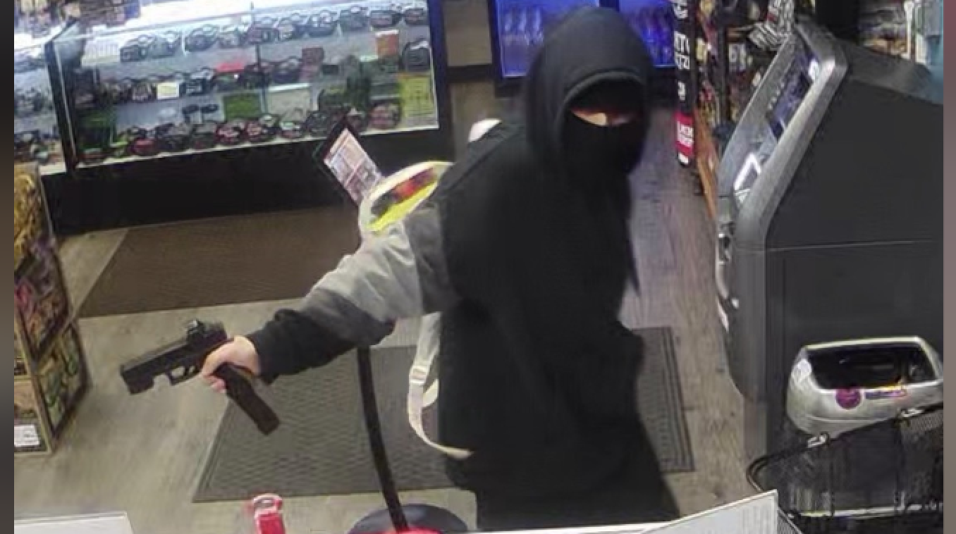 Armed robbery in Billings, Montana vape store