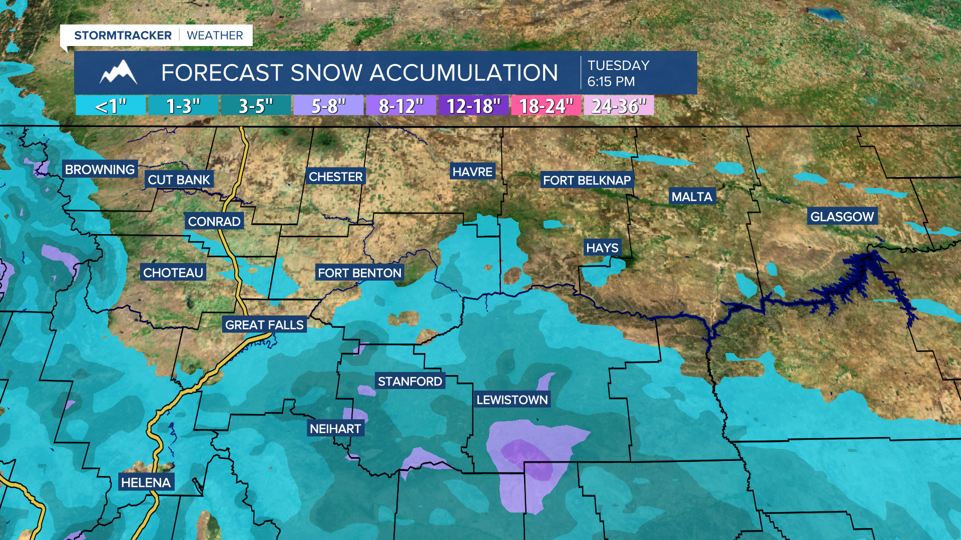 KRTV Snow Forecast Ryan