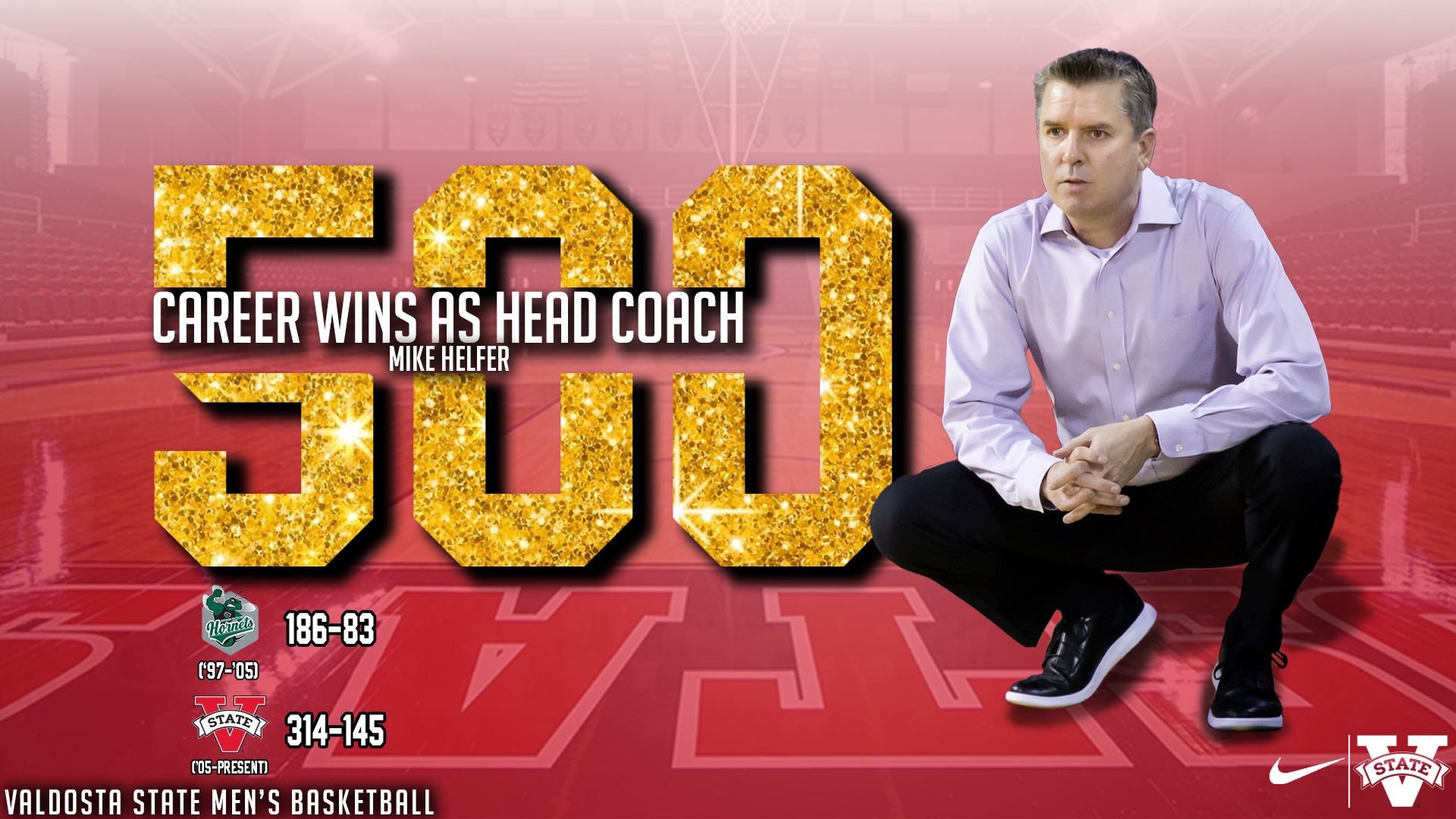 No. 22 Blazers Lifts Head Coach Mike Helfer To 500th Career Win, Outlasting Auburn Montgomery 91-87