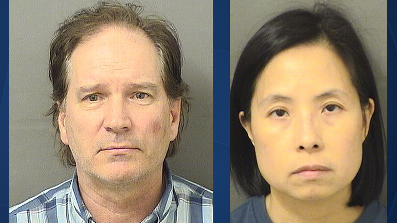Aaron Mennie and Katherin Poon