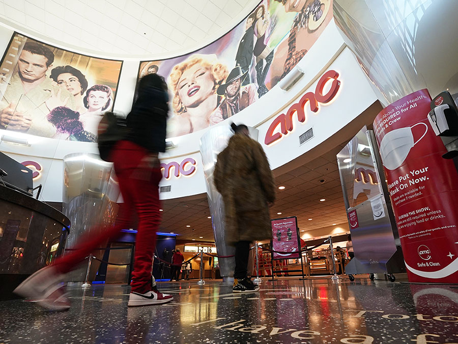 Virus Outbreak California movie theater