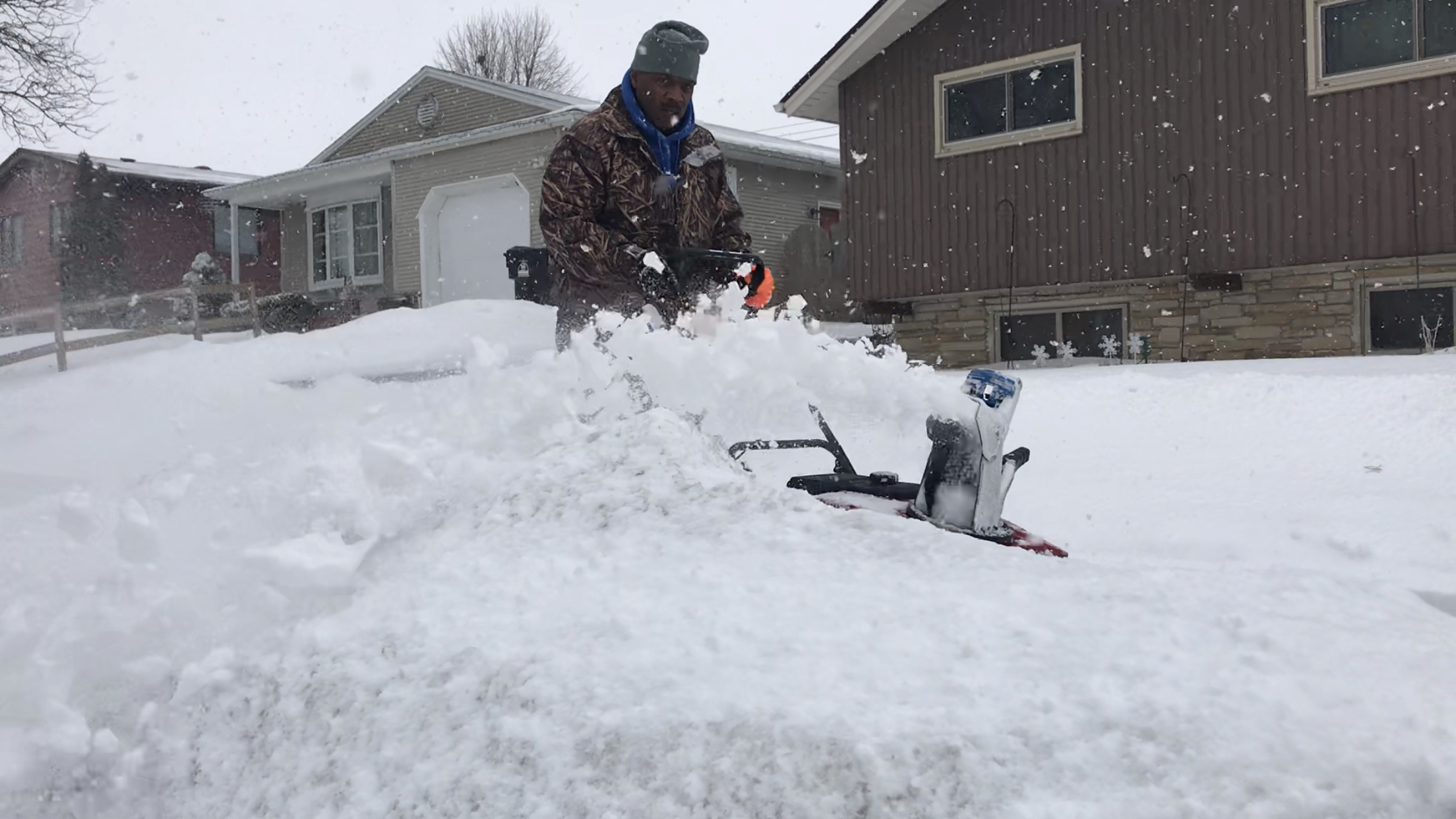Snow blower in Racine