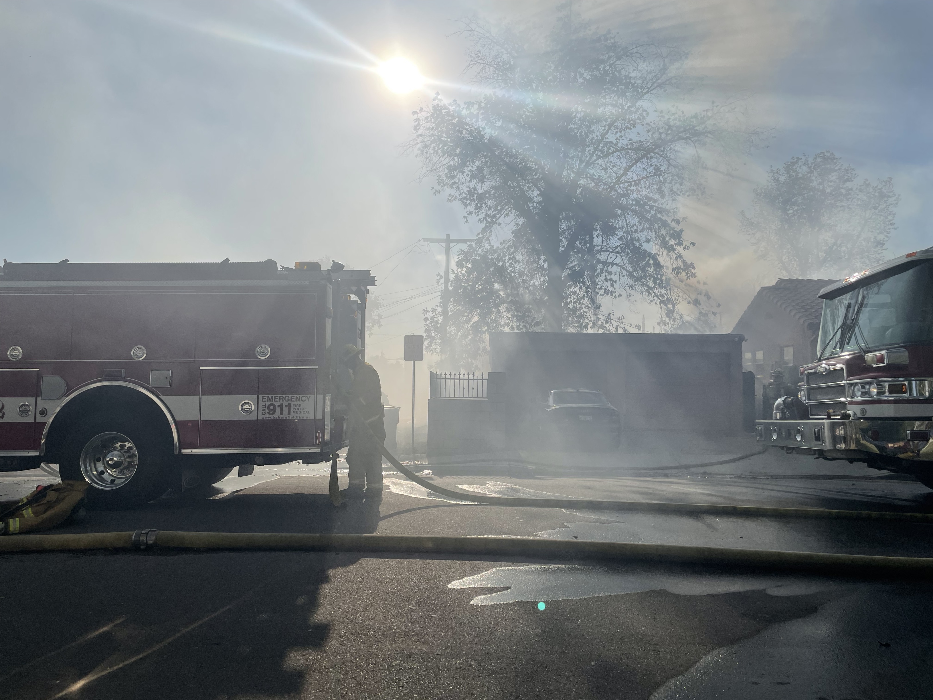 Grace Street Fire, Bakersfield, July 20, 2021
