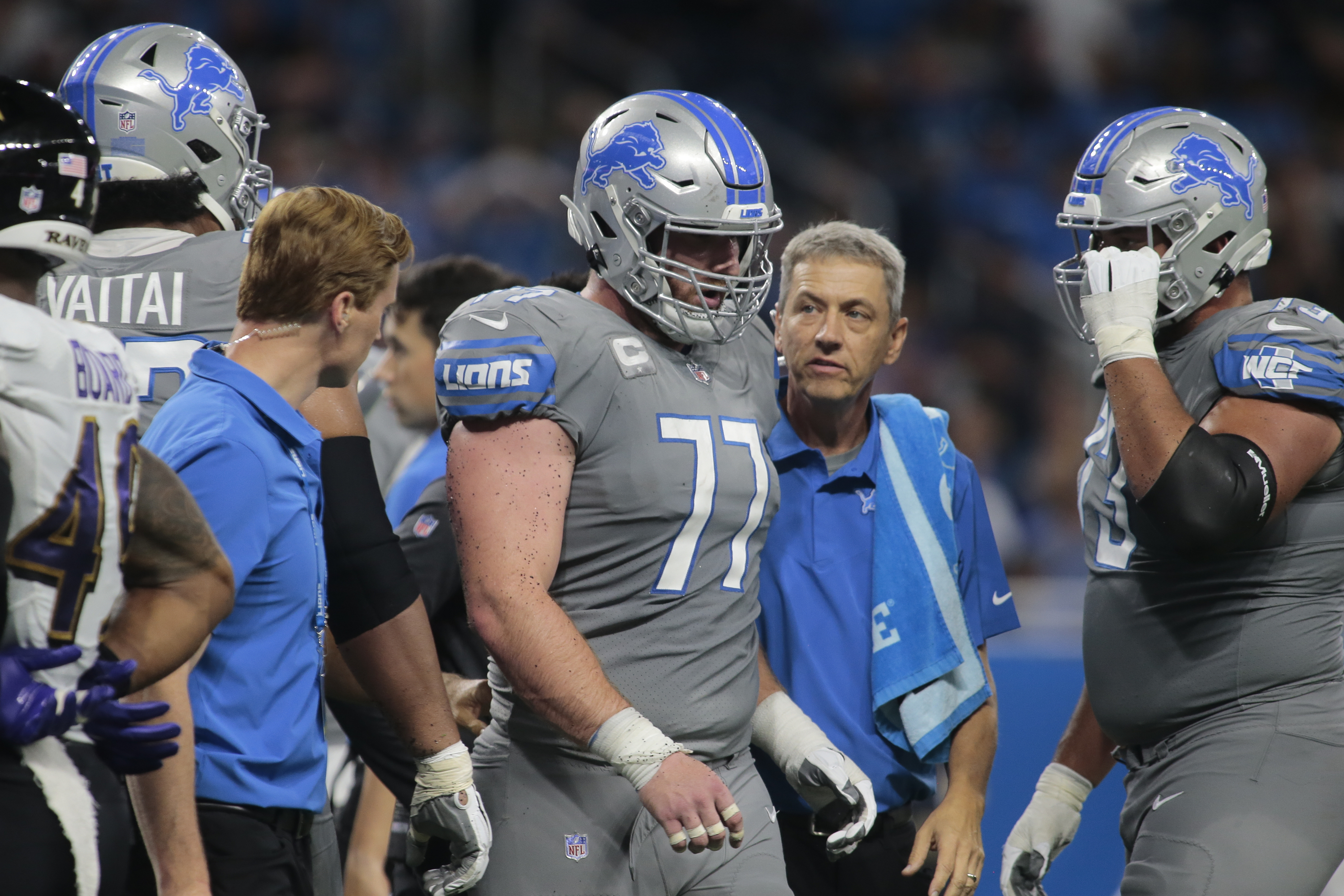 Frank Ragnow Ravens Lions Football