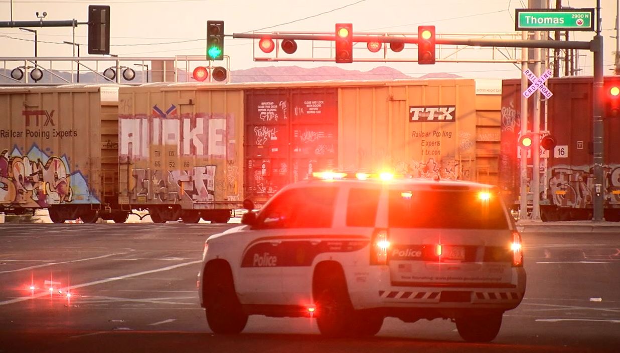 Woman struck, killed by train near 27th Avenue and Thomas Road
