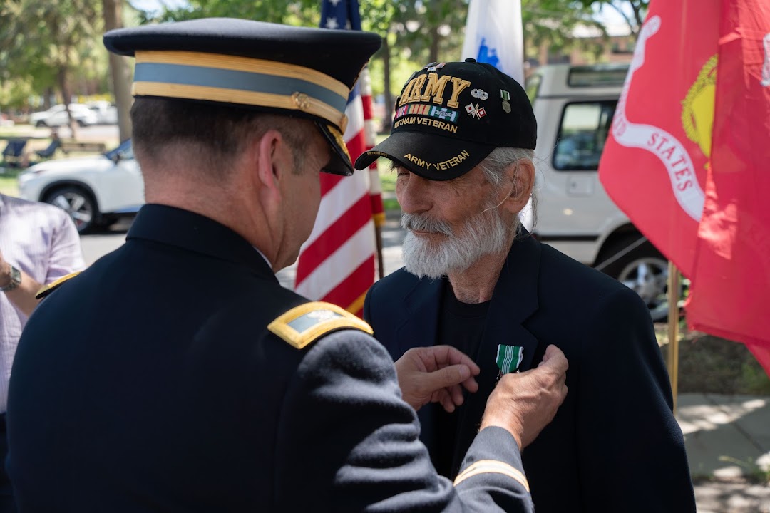 Vietnam vet gets new medals 