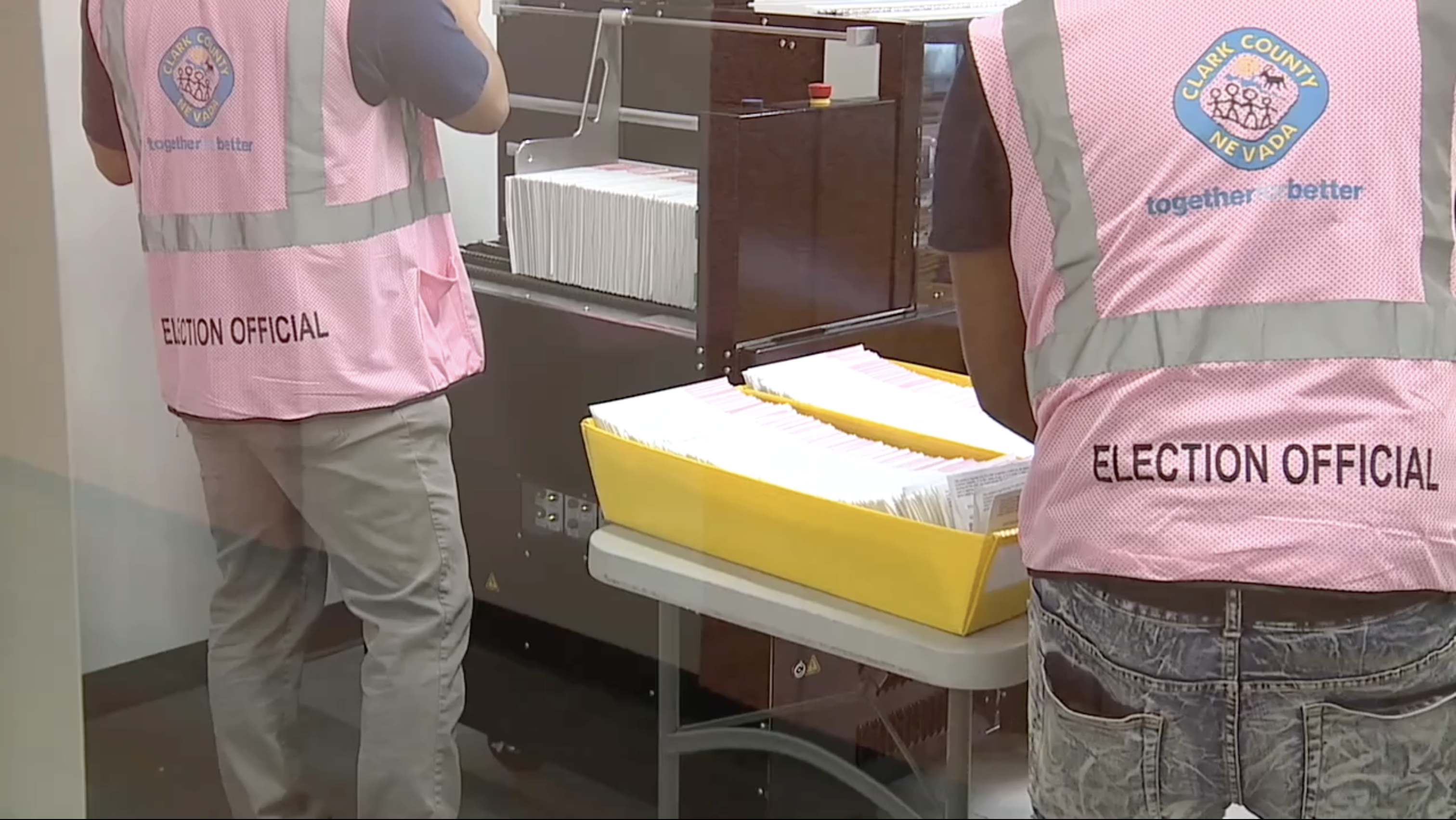 Ballot counting Clark County 