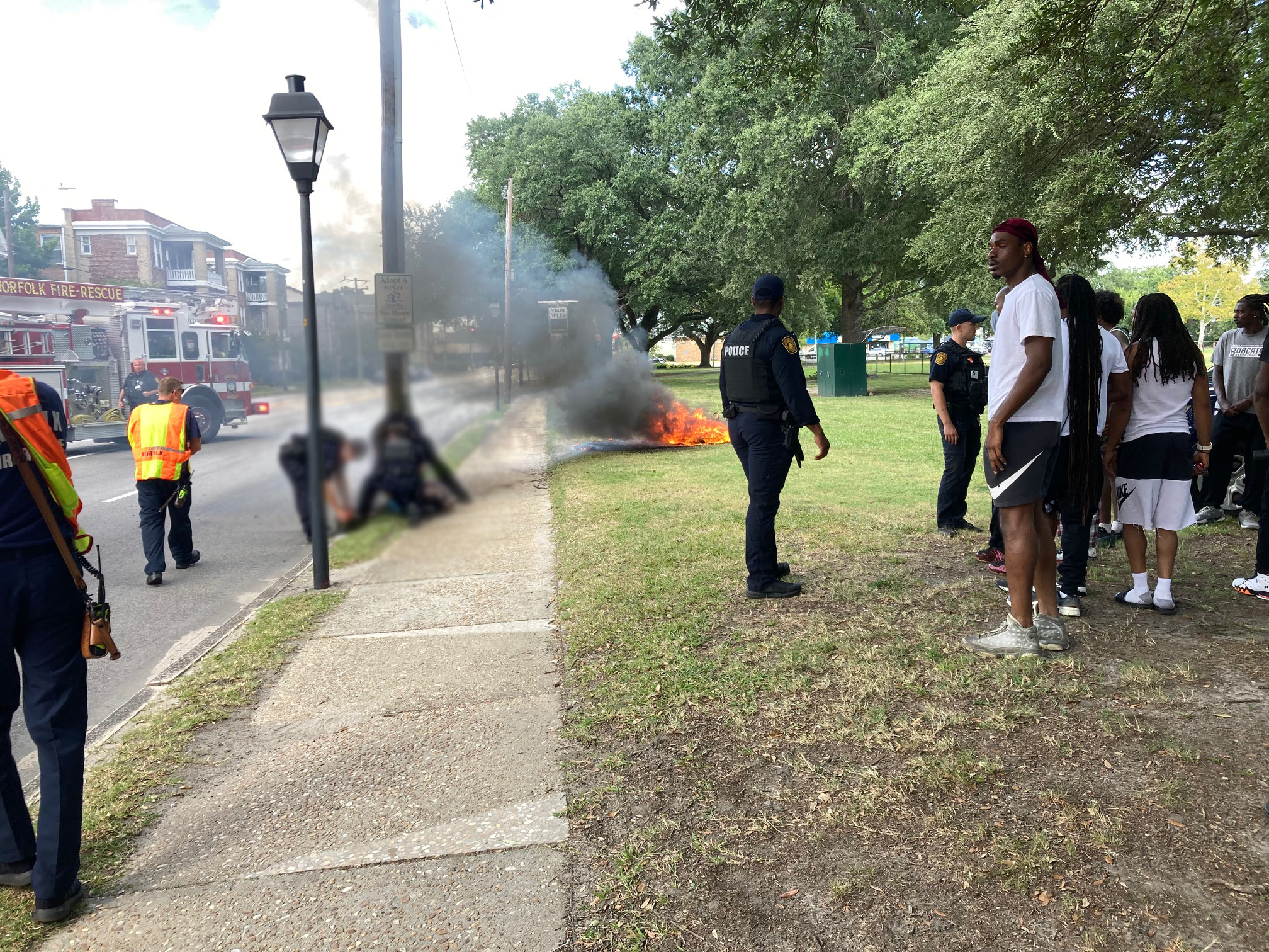 Granby Street motorcycle crash