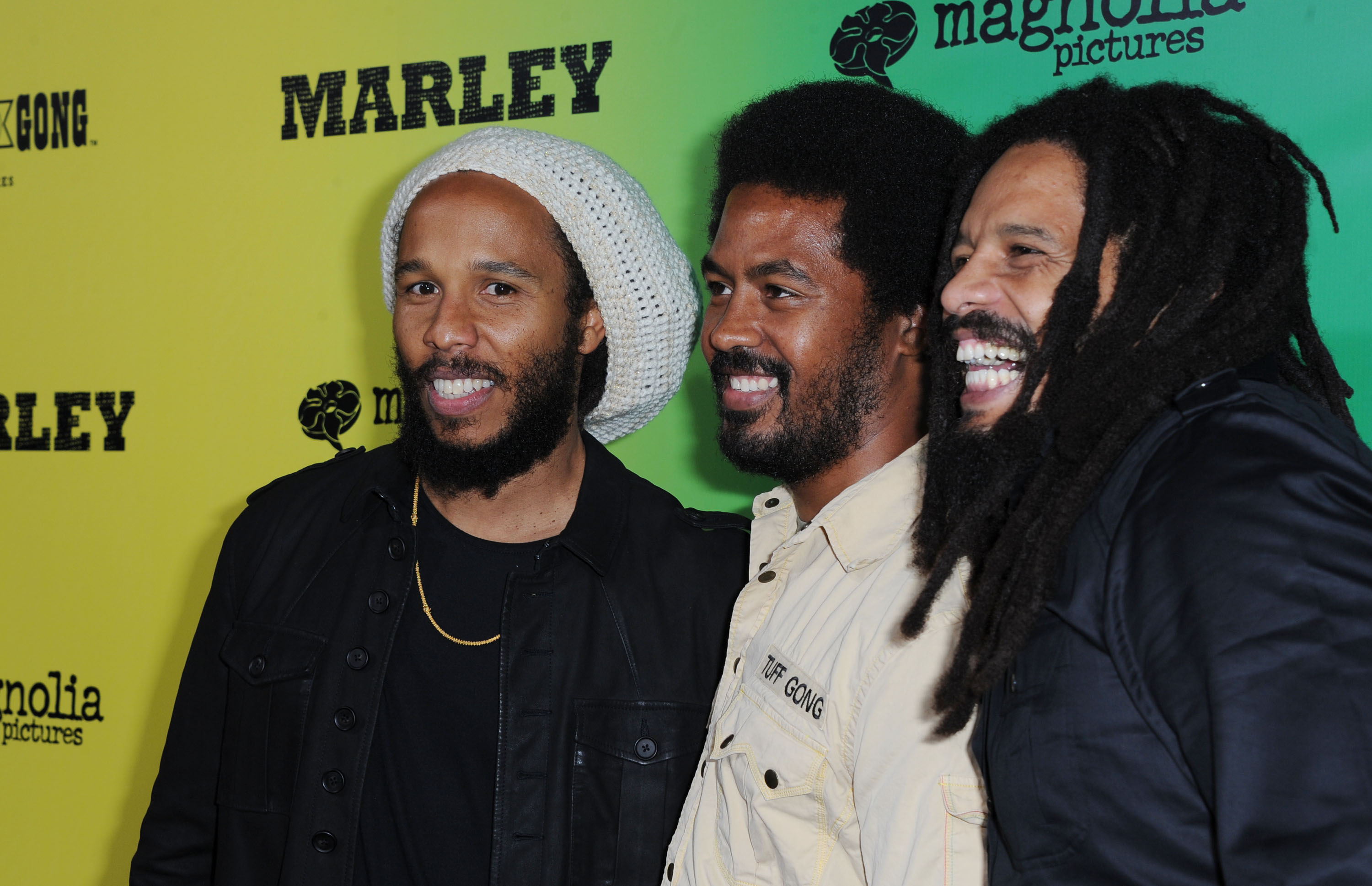Ziggy Marley,Rohan Marley, Robert Marley