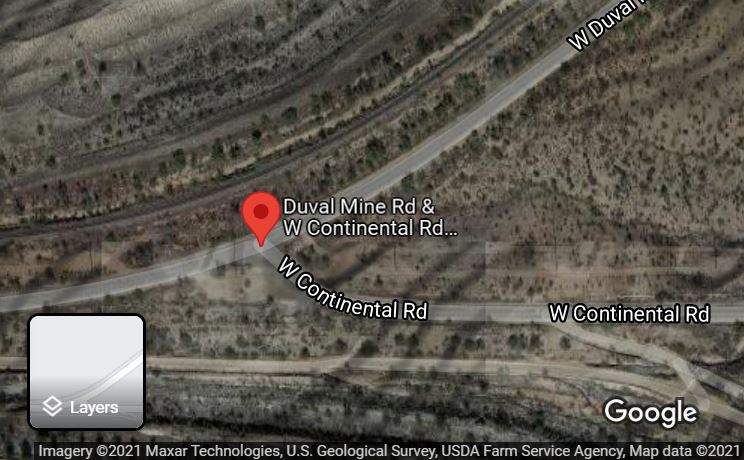 A downed power line has shut down a Green Valley Road Thursday.