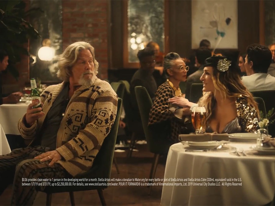 Stella Artois Super Bowl ad