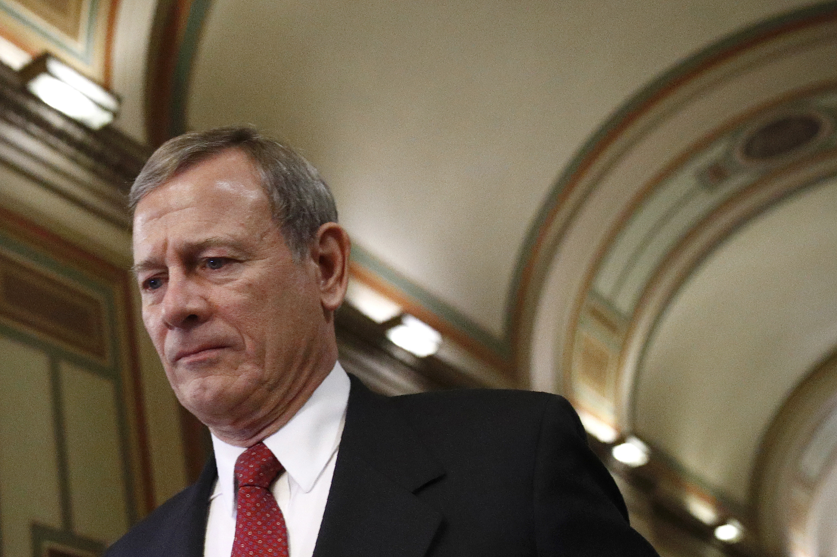 Chief Justice John Roberts spent night in hospital in June after fall