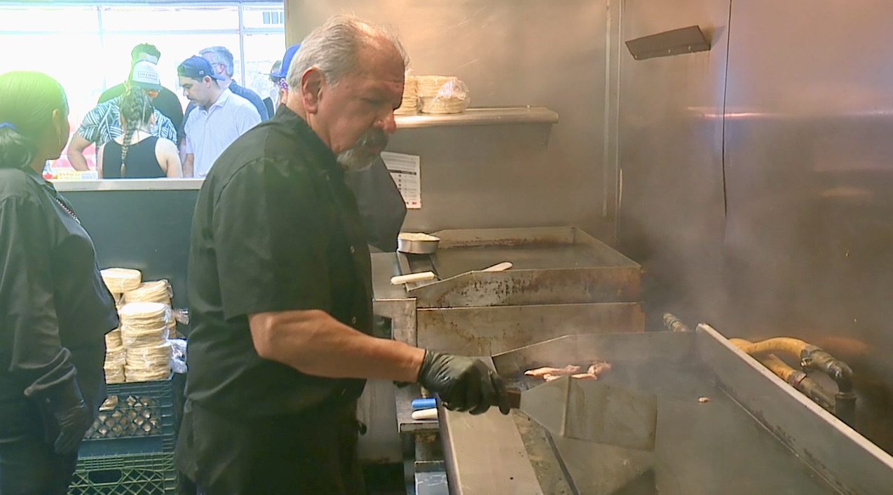 Chef Mario Hernández Alonso of El Califa de León in Arizona. 