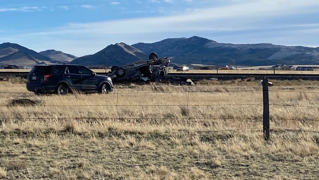 train collided with a vehicle near Townsend