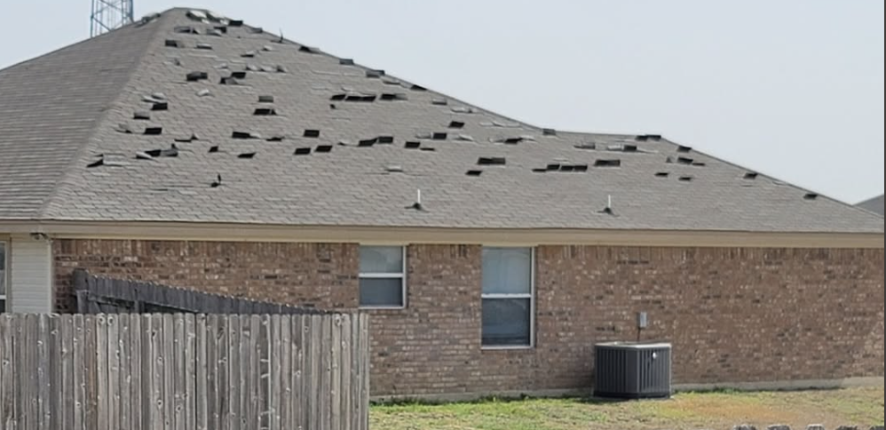 roof damage