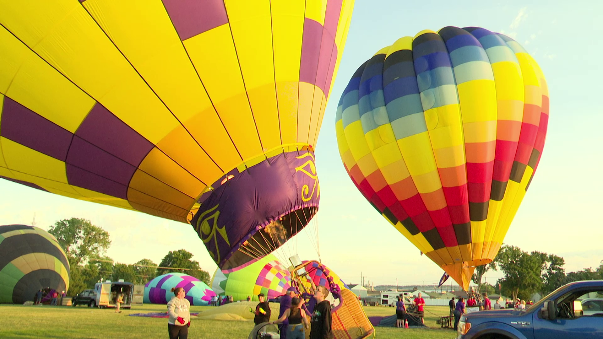 Balloons soar over Montana skies at annual festival