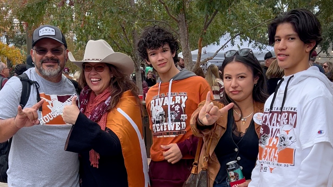 Divided Households, United Rivalry: TAMU vs. UT brings fans together at Aggie Park tailgate 