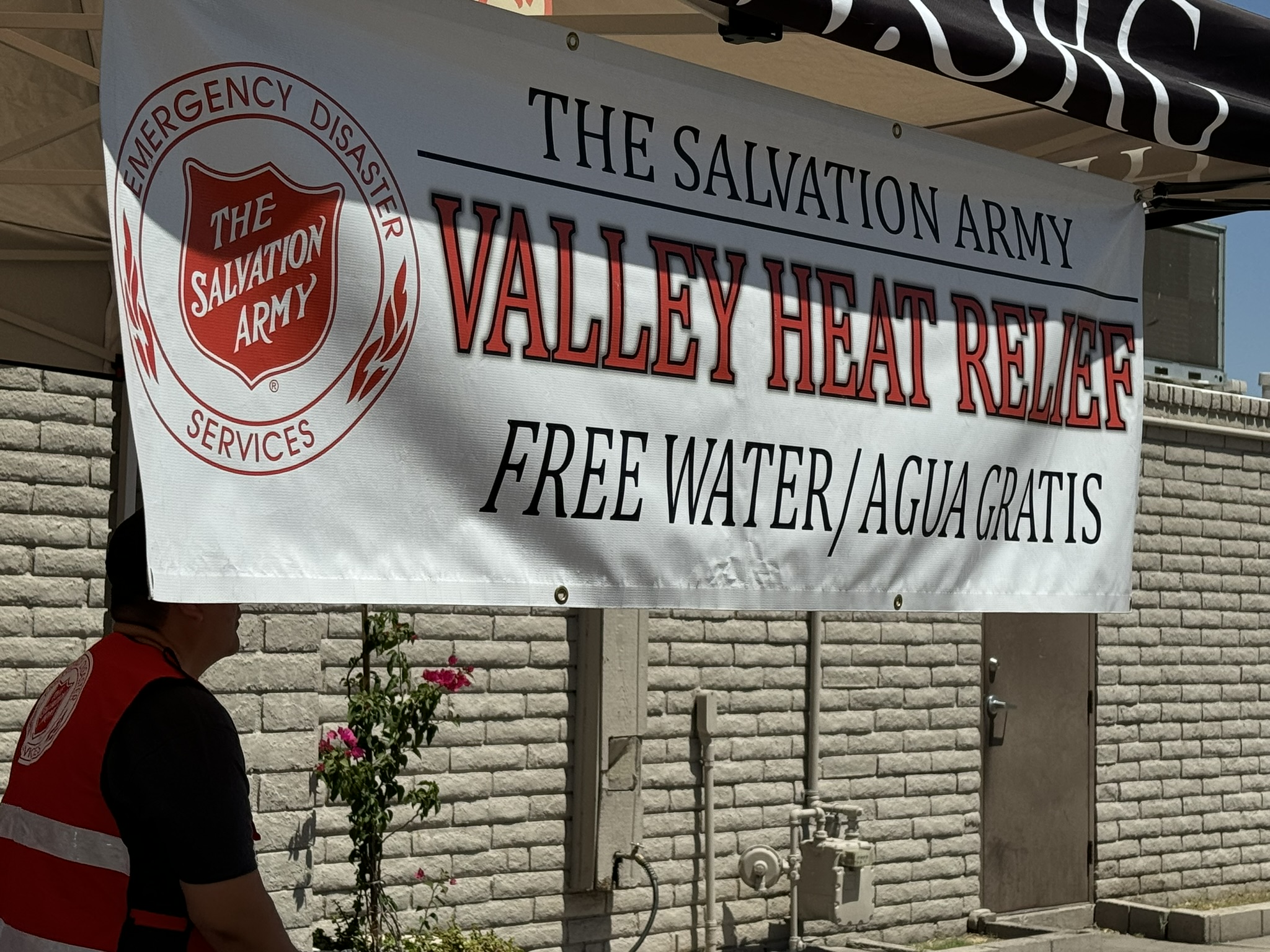 Salvation Army heat relief