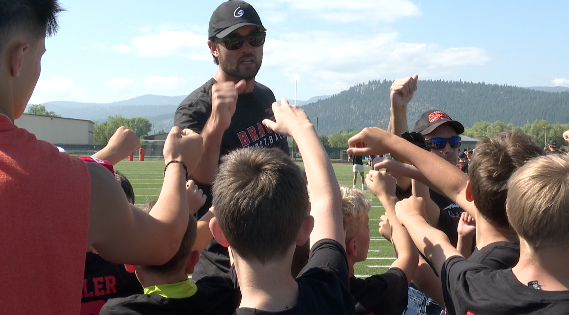 Brock Osweiler breaks down the quarterbacks at Win the Day Camp, Kalispell