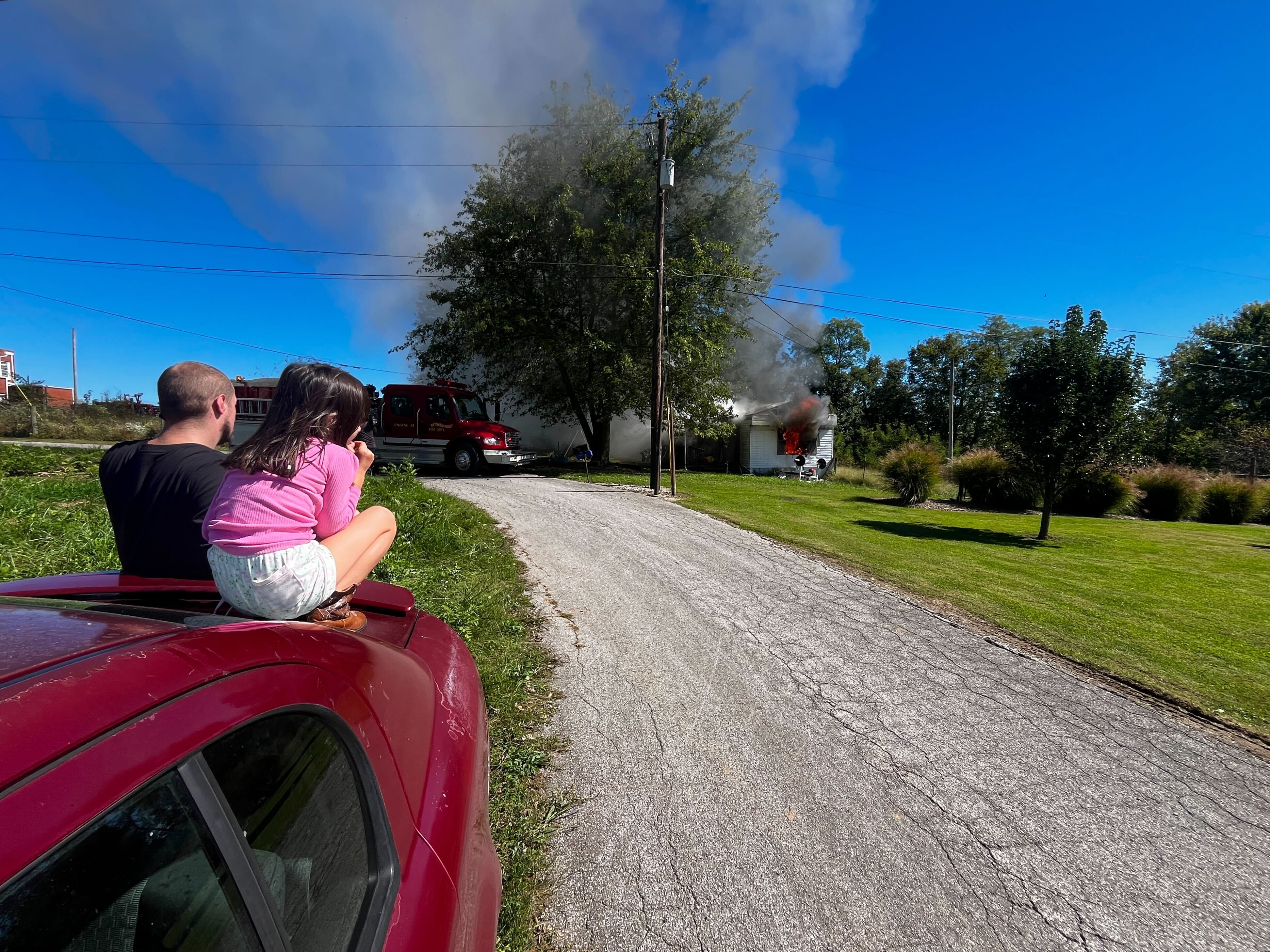 Bath County fire