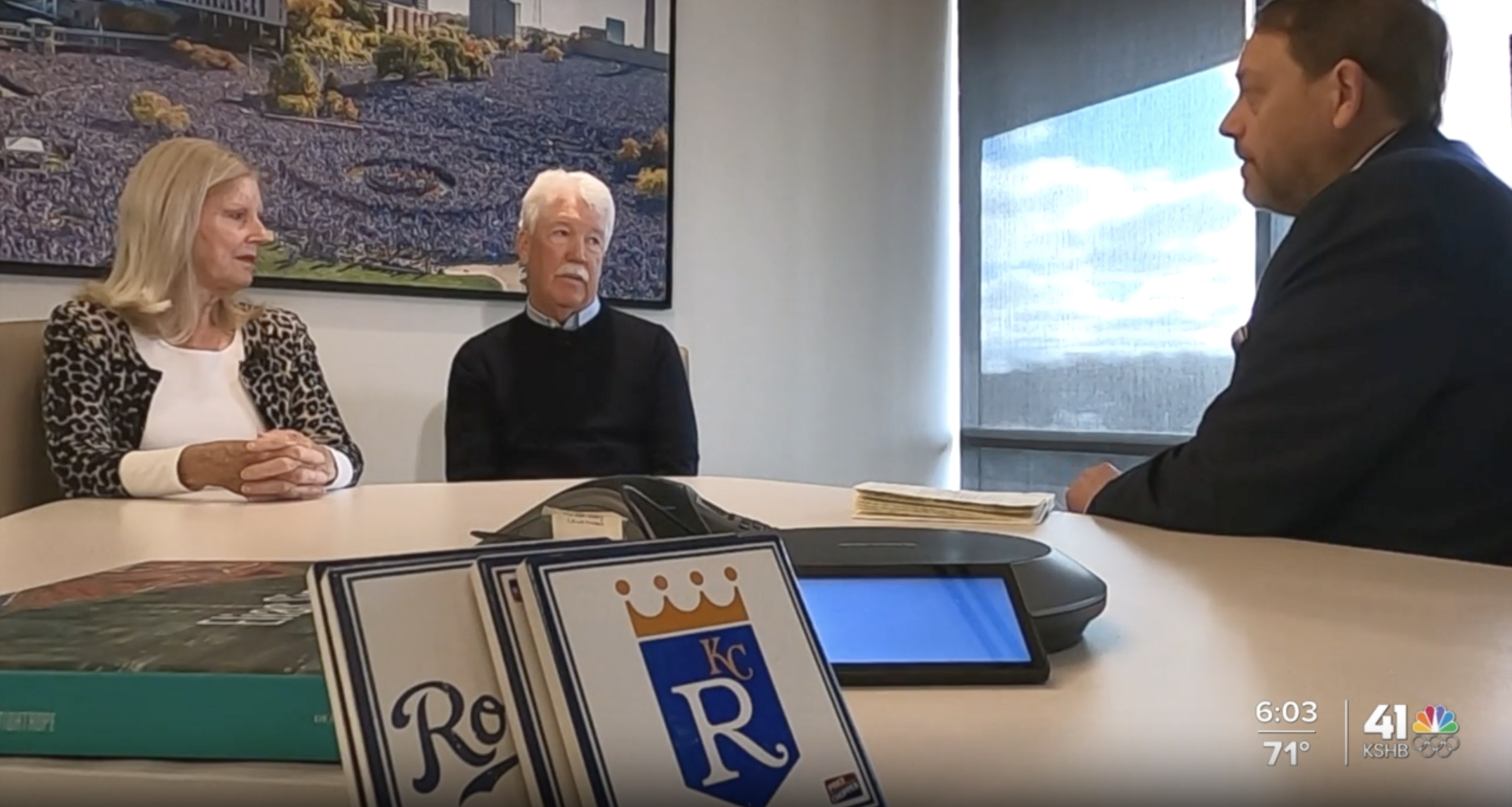 John and Marny Sherman Kansas City Royals