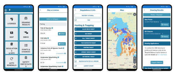 Michigan DNR App
