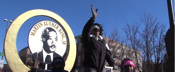 The Martin Luther King Jr., Day Parade in previous years