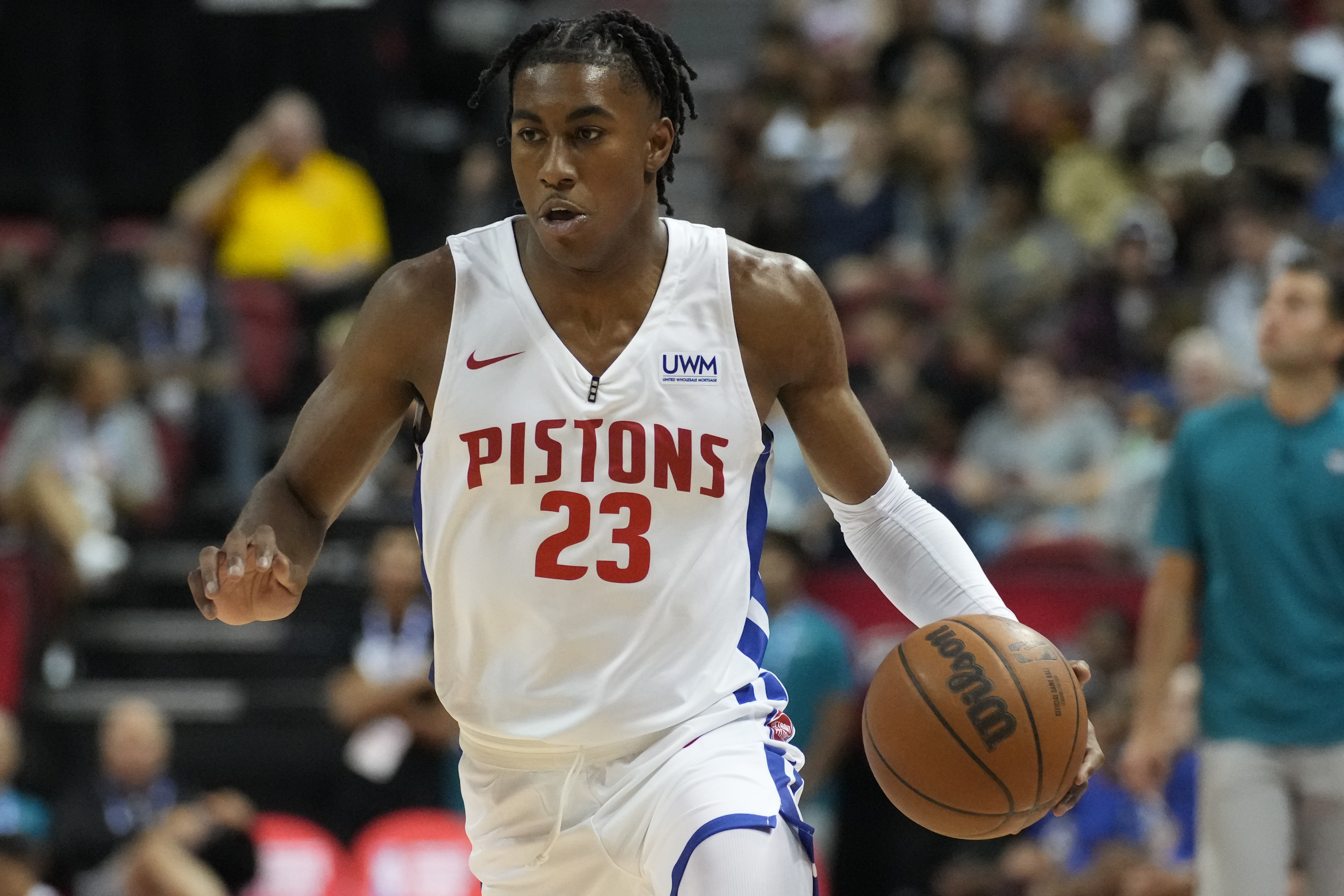 Jaden Ivey Trail Blazers Pistons Summer League Basketball