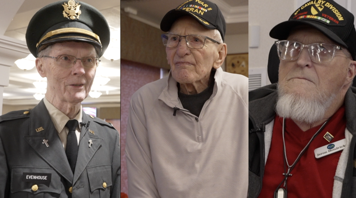 Three Veterans at Breton Woods