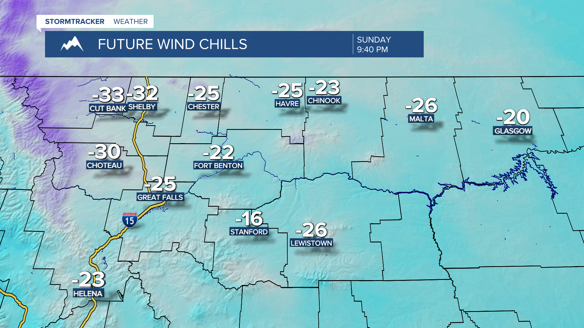 Frigid Wind Chills