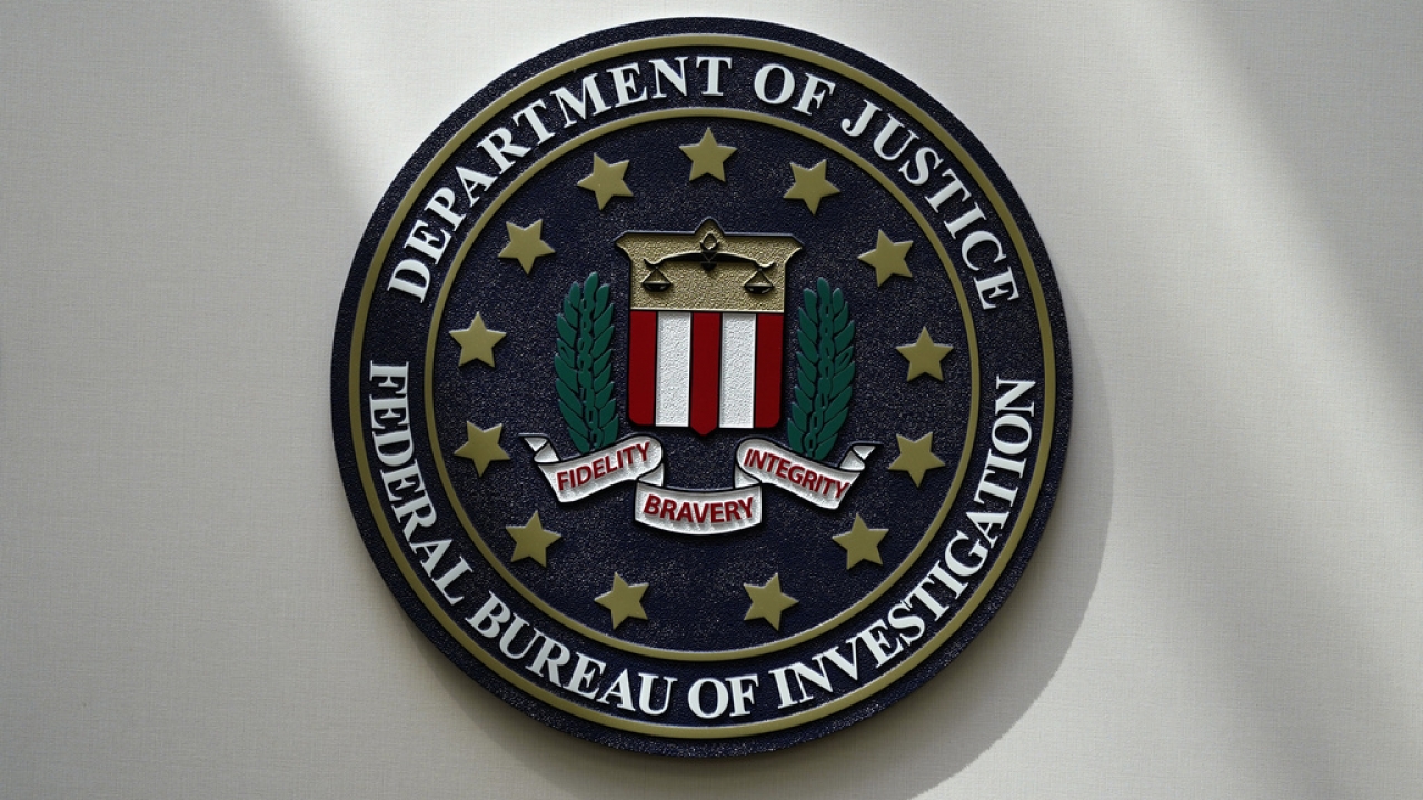 The FBI seal.